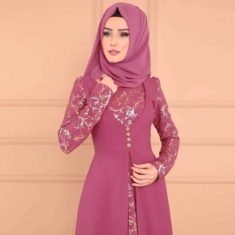 Arab Morocco Muslim Dress Abayas Women Ramadan Print Abaya Dubai Turkey Islam Kaftan Robe Longue Musulmane Vestidos Largos 2022 X250514