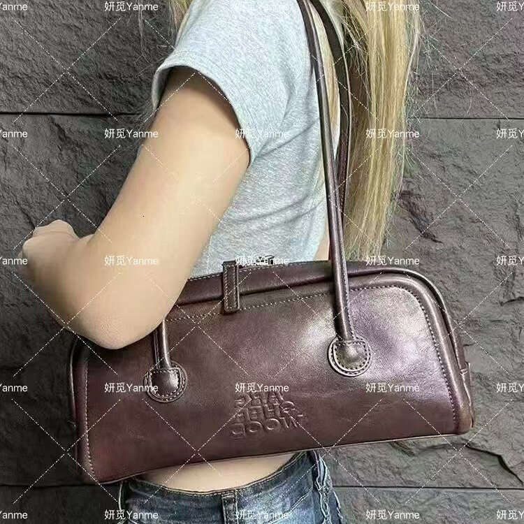 Korean version Savi same style Margesherwood Boston handbag commuting armpit bowling shoulder bag