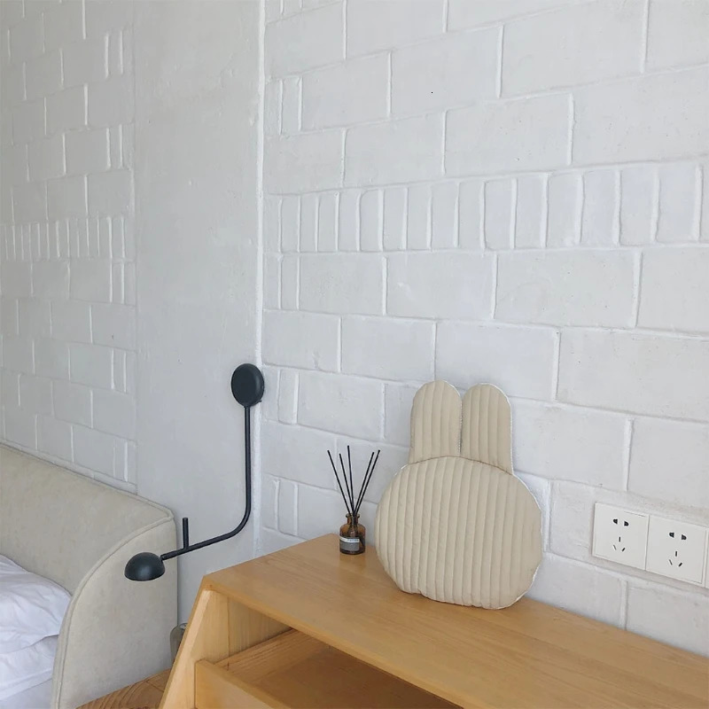 Cute Bear Rabbit Baby Pillow Pure Cotton Flat Pillow Breathable born Head Support Cushion 250514