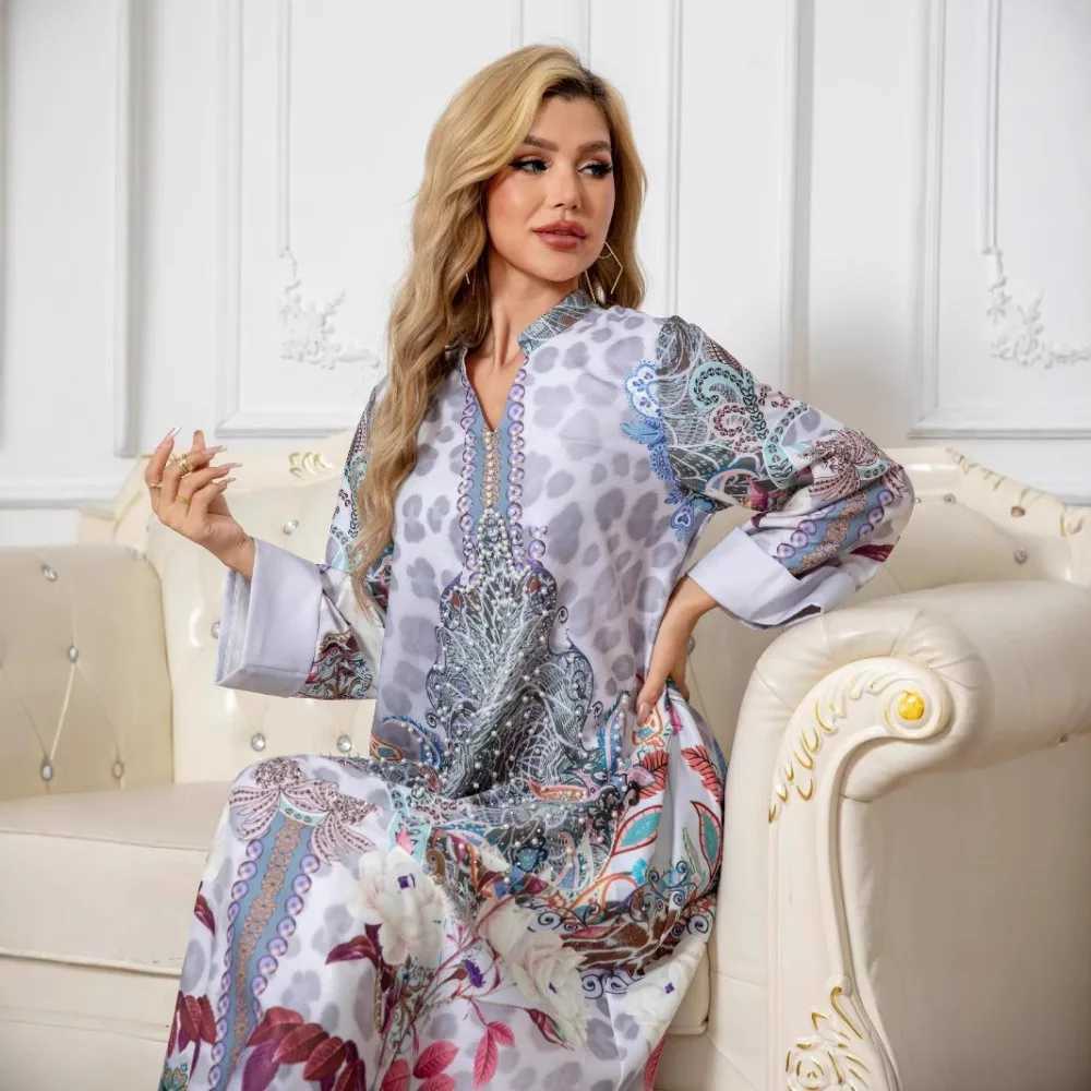 Ramadan Eid Jalabiya Muslim Dress Dubai Party Vestidos Embroidery Arab Long Robe Morocco Saudi Abayas Kaftan Islam Dresses 2025 X250514