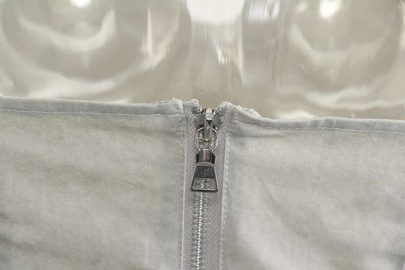 Getspring Women Tank 2025 Spring Summer New Asymmetric Design Strapless Sleeveless Backless Zipper Sexy Short Irregular Vest Top