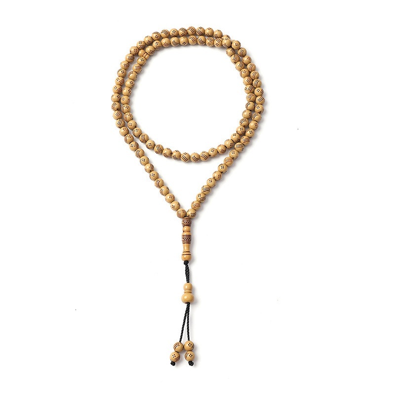 Prayer Tesbiha 99 pieces imitation amber handmade string Saudi prayer beads hand twisted fingers
