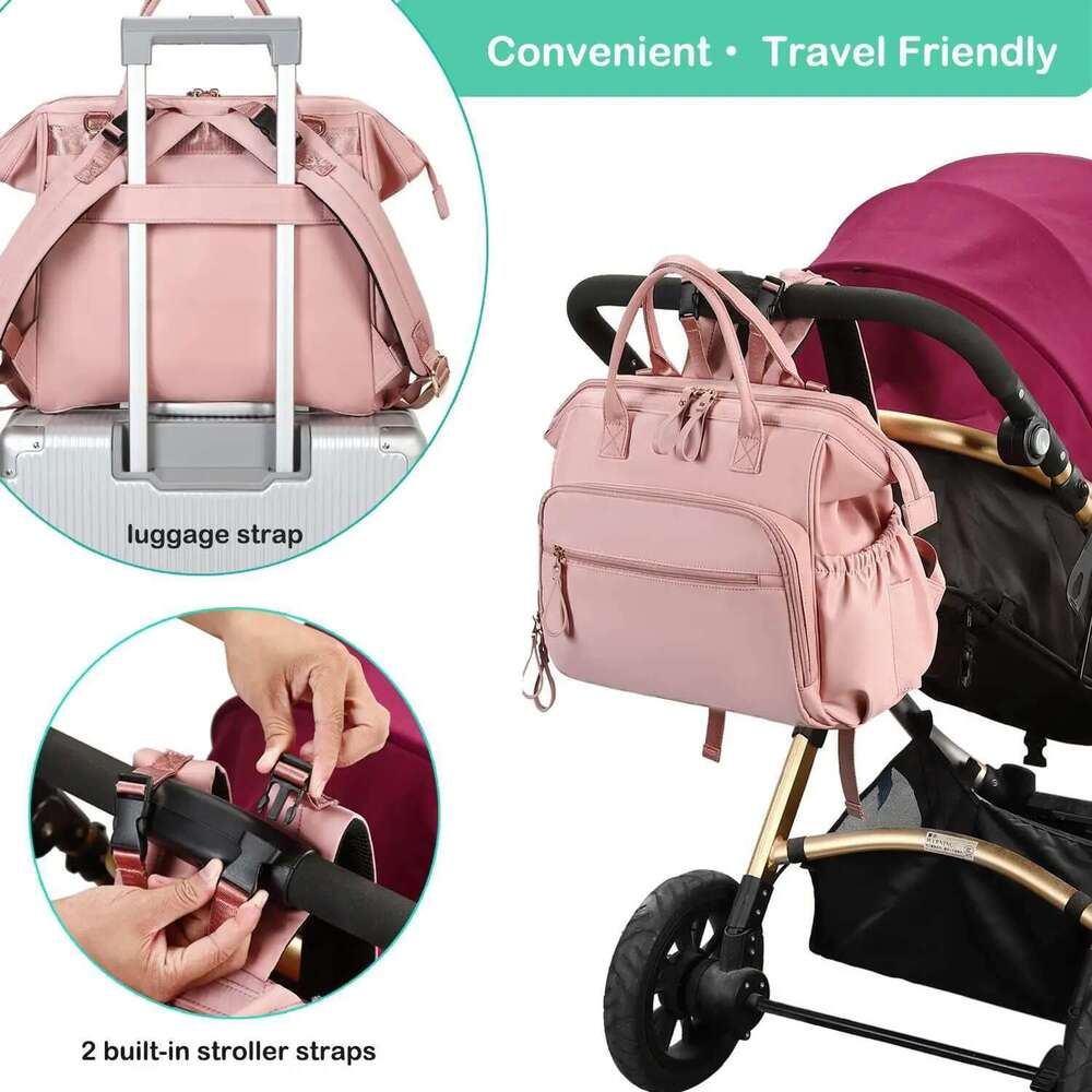 Large Capacity Bag Backpack For Women Totes Baby Diaper Nappy Shoulder Cotton Ladies Maternity Shopping Bags