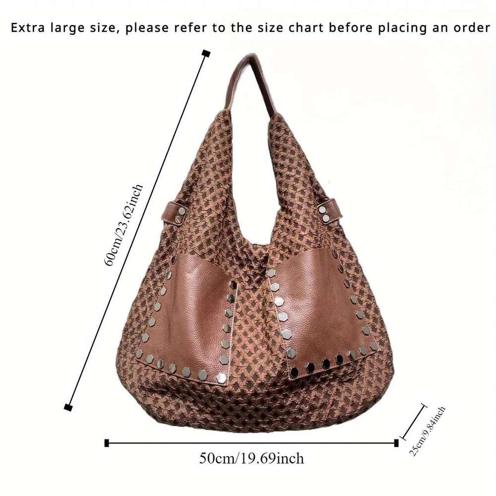 Women's fashion casual sports tote ing genuine leather large capacity commuter shoulder messenger bag