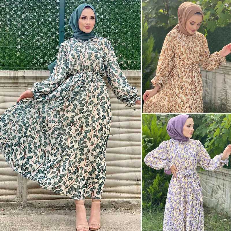 Summer Muslim Woman Dress Chiffon Dubai Abaya Ramadan African Elegant Dresses for Women Abayas Kaftans Turkey Modest X250514
