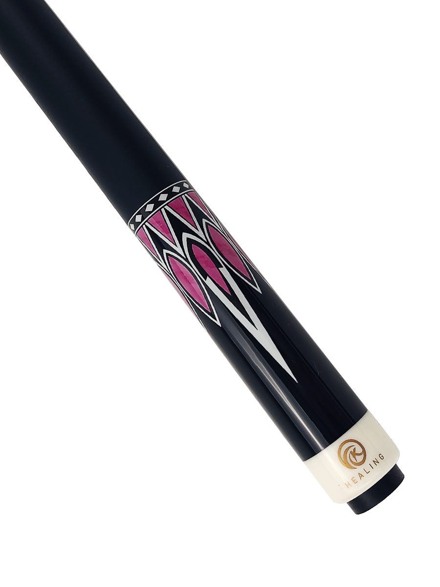 Black Carbon Fiber Shaft for Snooker Cue - Diameter: 12.9mm with Hard Tip