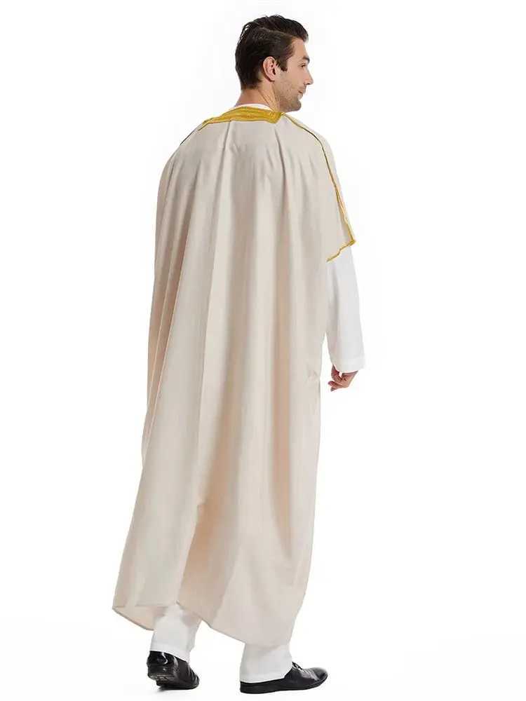 Ramadan Ka Open Muslim Fashion Kimono Abaya Dubai Turkey Arabic Islam Abayas For Prayer Clothes Men Robe Musulmane Hombre X250514