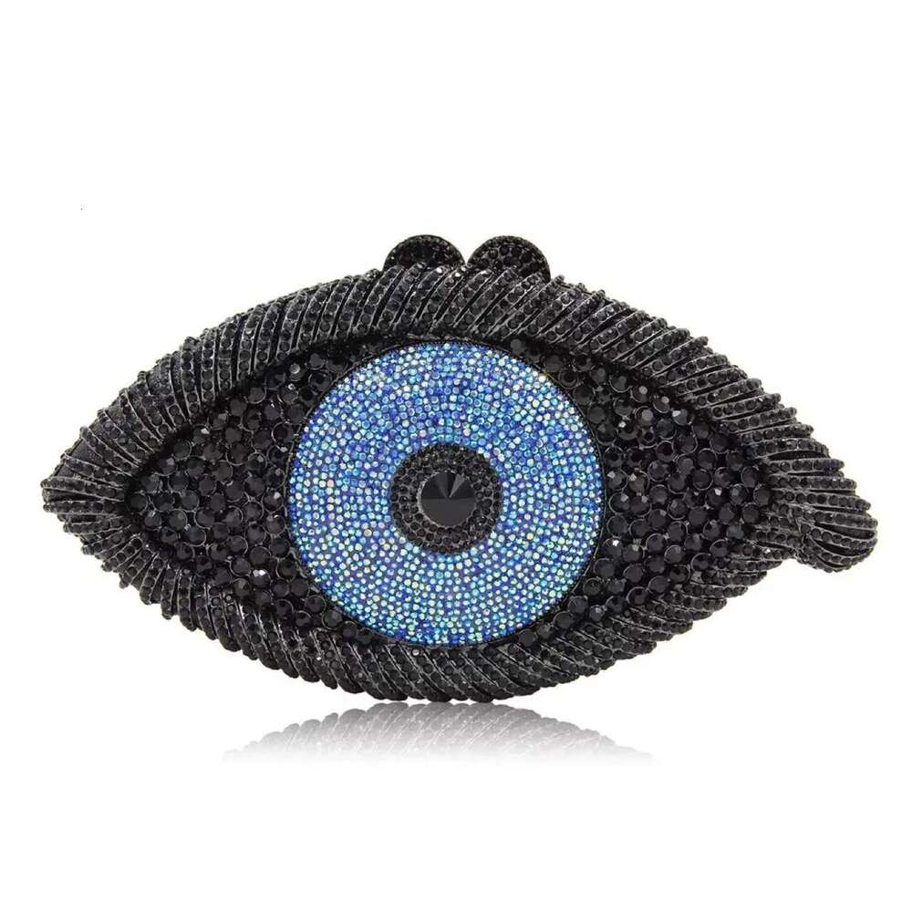 Lady Eye Rhinestones Day Clutches Dia Wedding Clutch Purse New Crystals Dinner Handbags Designer Party Minaudere Bags
