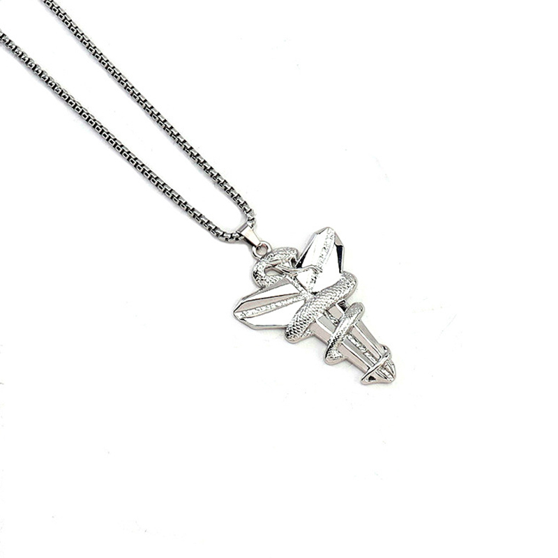 Hip hop retro style, light luxury, trendy fashion, personalized fashion, cool necklace, collarbone chain