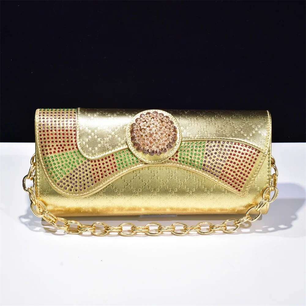 Lady Shoulder New Bag Designer Wedding Evening Bags Rhinestones Handbags Party Clutch Purse Dias Handbag