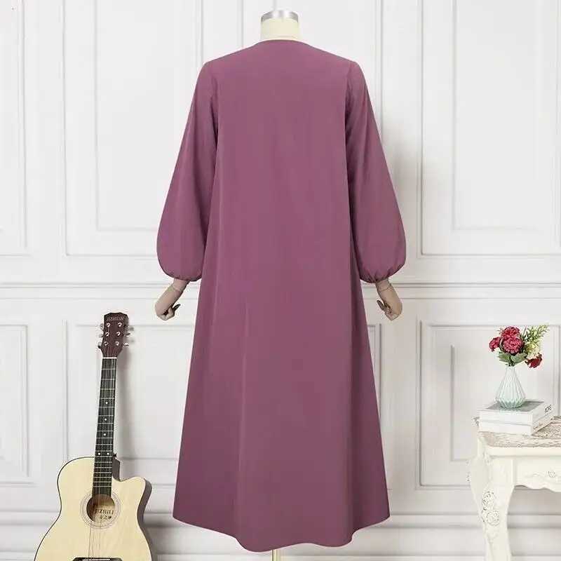 Ramadan Dress Middle East Long Slve Abaya Dubai Muslim Jalabiya Gown Turkey Robe Vestidos Women Casual Clothing S-5XL X250514