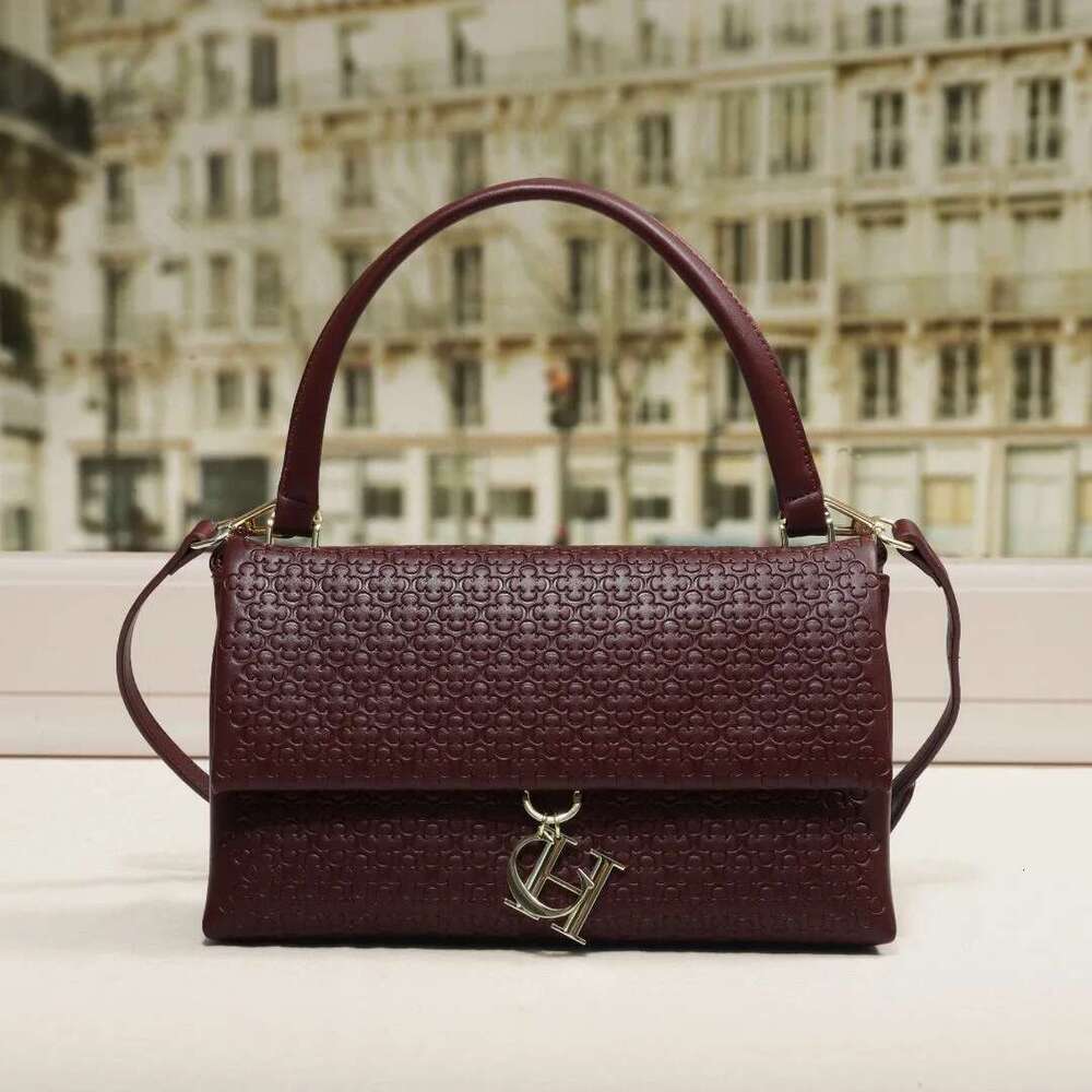 Classic Retro Shoulder PU Material Fashion Element Solid Color Women's New Crossbody Bag