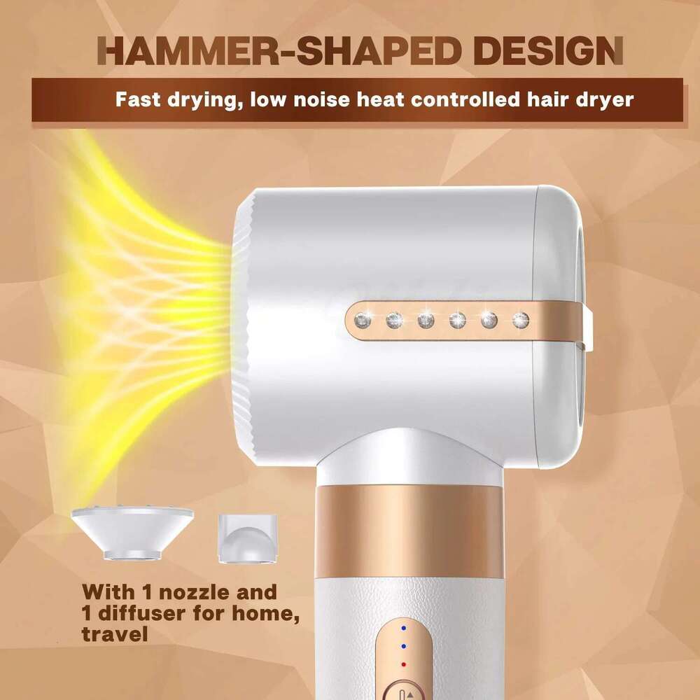 7 in 1 Multi-function High Speed Brushless Noise Reduction Styling Dryer Hair Can Be Exchanged Hot Air Comb