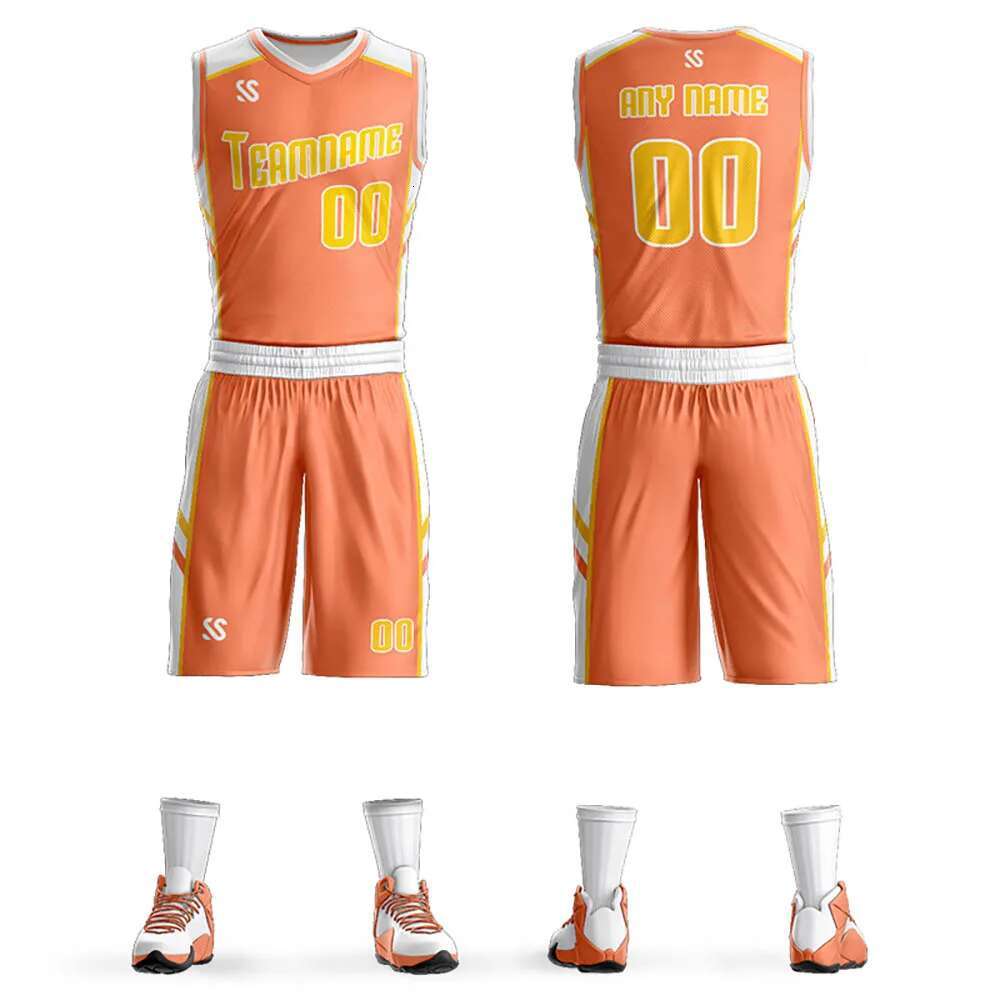 Custom Breathable Printed Name Number Basketball Uniform Men/Youth Team Shirt Sports Jerseys
