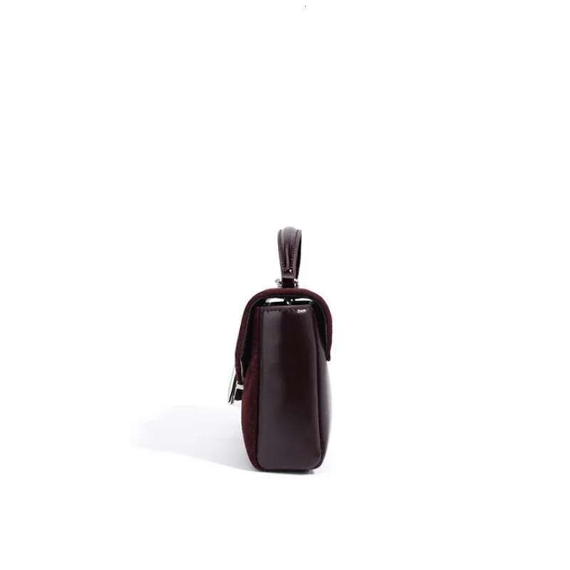Vintage Genuine Leather Matte Underarm Small Shoulder Bags For Women 2025 Trend Designer Flap Crossbody Ladies Handbags Purses