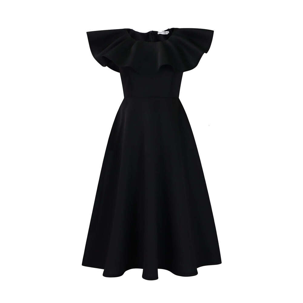 Women's Wear Women's Wear Fashionable And Elegant Ruffle Large Skirt, Banquet Dress, Evening Dress