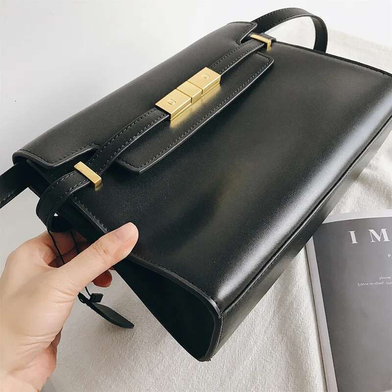 UBELLIN Brand New Women's Crossbody Real Leather Bags Mini Doctor Shoulder Bag Fashion Style Purse And Handbags 2024