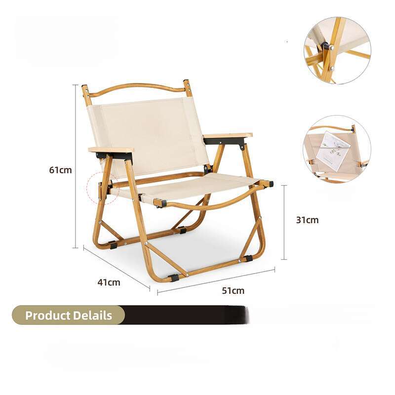 Outdoor folding ultra lightweight carrying aluminum alloy seat equipment camping picnic leisure Kemet chair set