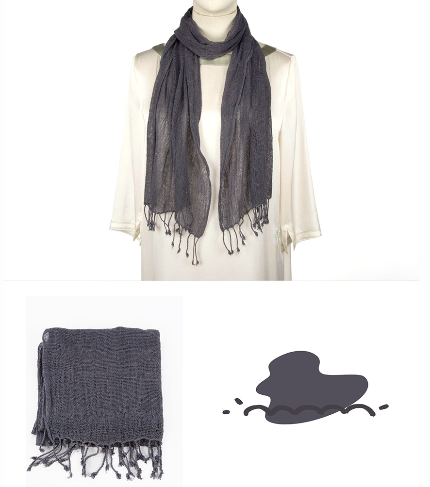 scarf designers silk summer solid color Long Wraps Classic sunscreen breathable multi-purpose silk scarf neck shawl measures 30*120cm100% noil silk144