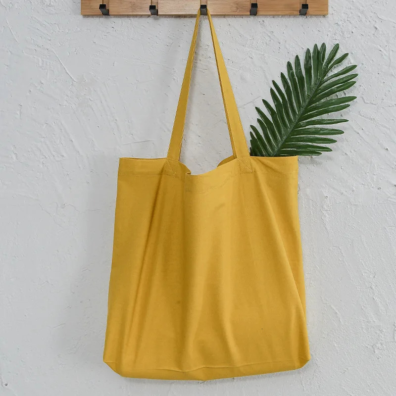 Large Cotton Linen Tote Bags Reusable Ladies Handbag Casual Shoulder Shopping for Women 250514