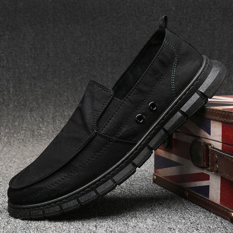 Fengbu Spring And Autumn One Step Casual Ice Silk Cloth Breathable Board Men S Shoes Trendy Casual Shoes Shoes Ddmysaturn