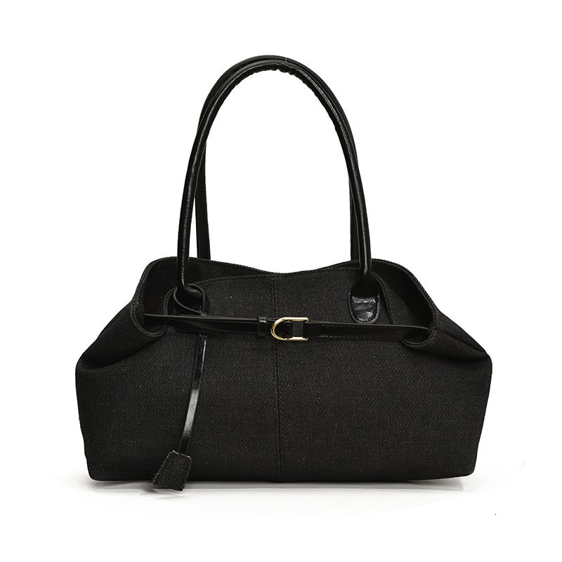 Designer Handbag Spring Fashion Casual Denim Underarm New Large Capacity Versatile Commuter Single Shoulder Handheld Women S Bag Mini Storage Bag Free