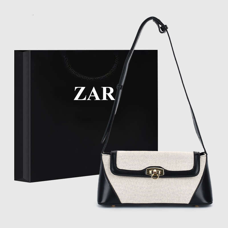 Women's Bags Designer Small Niche Design Color Blocking Stick Underarm For Women New High-End French Light Luxury Single Shoulder Crossbody Bag