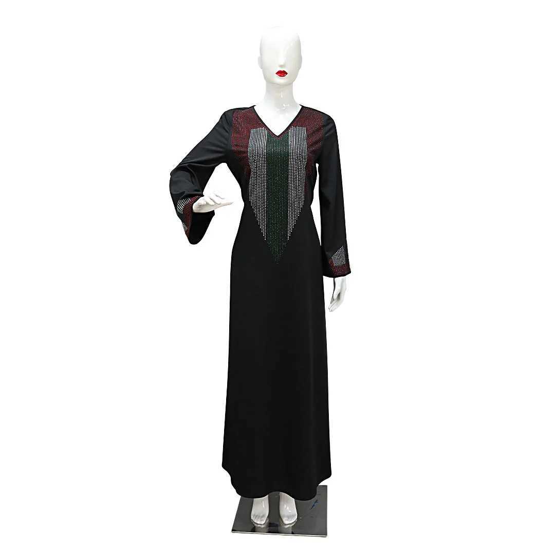 Muslim Dresses for Women 2025 Abaya Diamonds Long Robe Sashes Eid Ramadan Morocco Dubai Jalabiya Abayas Kaftan Islam Vestidos X250514