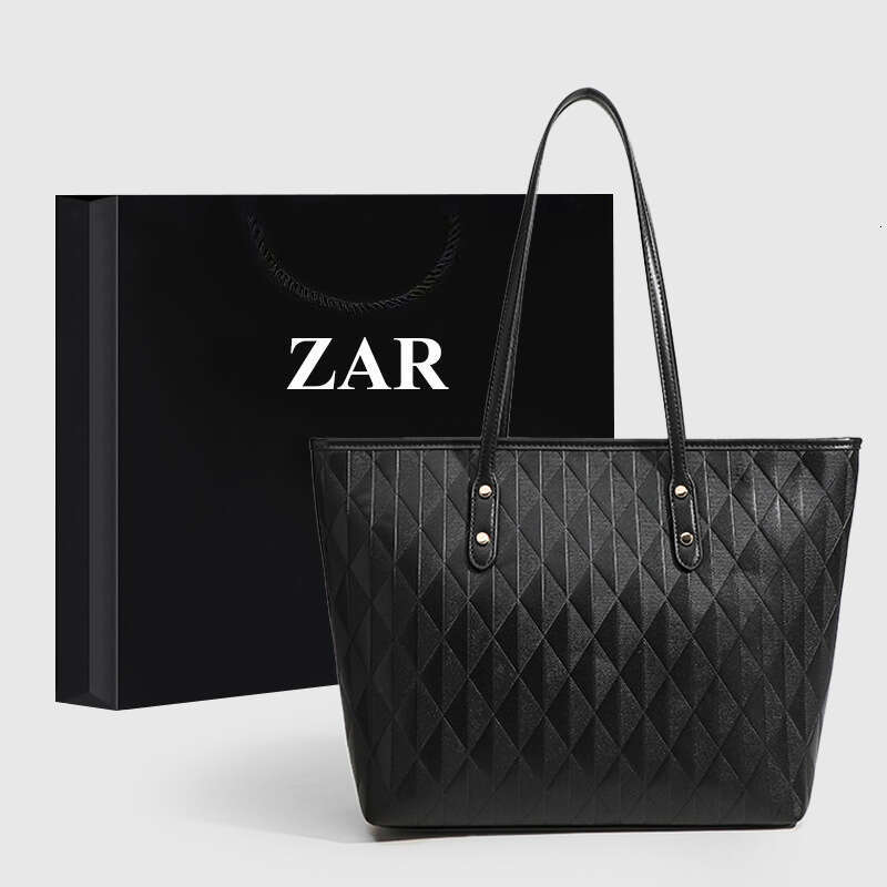 Women's Bags Designer Large Capacity Commuting Tote For Women New Handbag, High-End, Fashionable And Versatile Diamond Grid Shoulder Bag