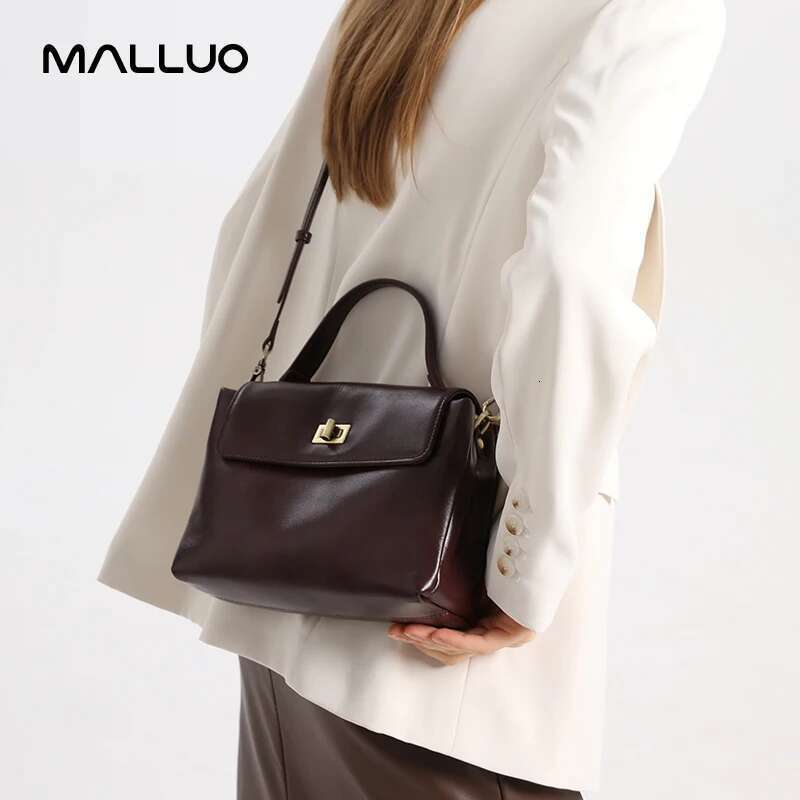 Cowhide Genuine Tote Bag for Women Soft Natural Cow Leather Fashion Crossbody Bags Female Shoulder Handbag Lady