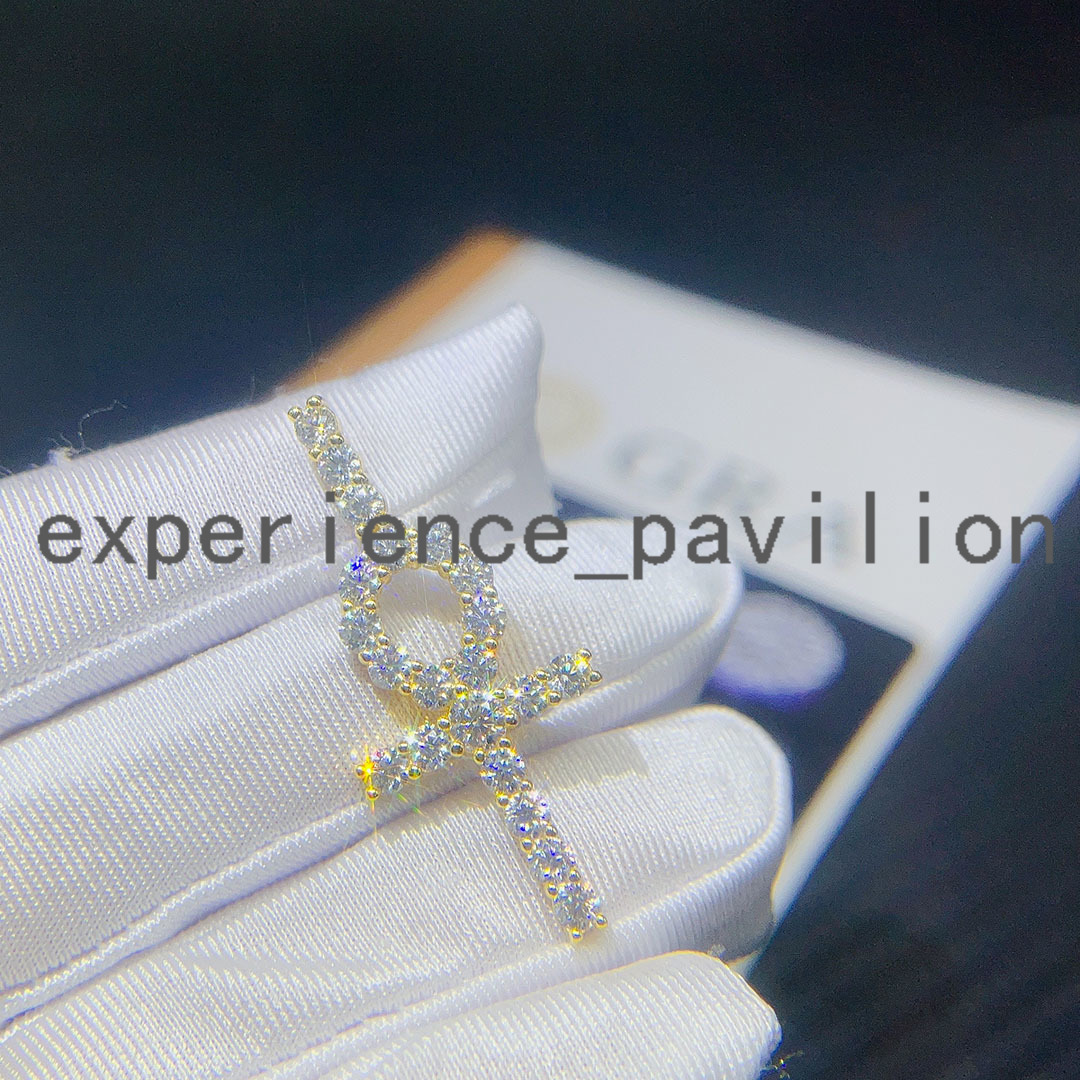 Diamond Pendant Best Price Iced Sterling Silver Jewelry Real S925 Moissanite Cross Pendant