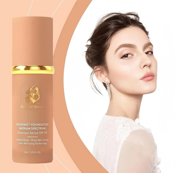 Bionic Color Changing Concealer Foundation 4 In 1 Biomimic Foundation Liquid Hydrating Medium Full Coverage Concealer Makeup