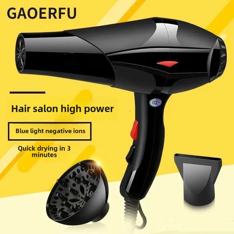 Powerful Hair Dryer For Home And Salon Non-Damaging To Hair Ideal For Students Dormitory Large Power Electric Blow Dryer 250513