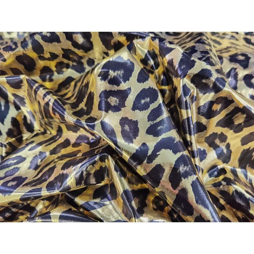 Plus Size Slim Fit Short Skater Leopard Print Trend Women A-Line Ruffled Mini Skirts Sexy Girl Revelry Party Club Skirt
