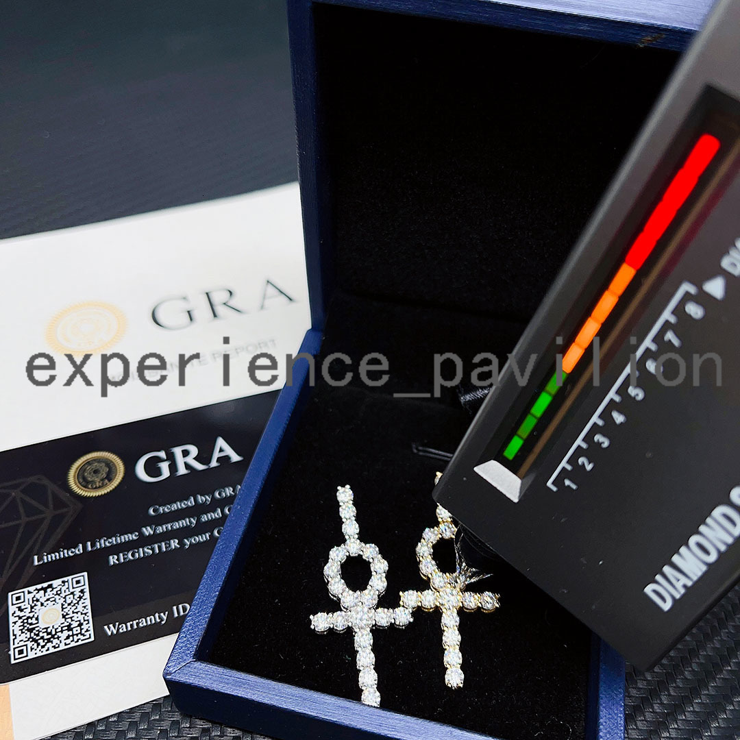 Diamond Pendant Best Price Iced Sterling Silver Jewelry Real S925 Moissanite Cross Pendant