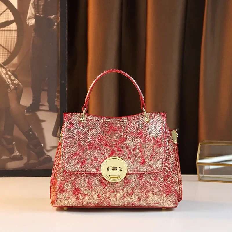 Trendy Versatile Large Capacity Crossbody Handbag Women's Leather Shoulder Bag 2024 New Style Laser Craftsmanship