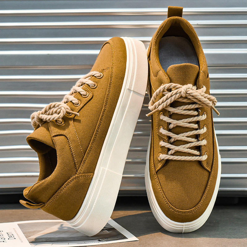 Autumn Low Cut Canvas New Black Simple And Fashionable Casual Shoes Casual Shoes Men S Versatile Sports Board Shoes Ddmysaturn