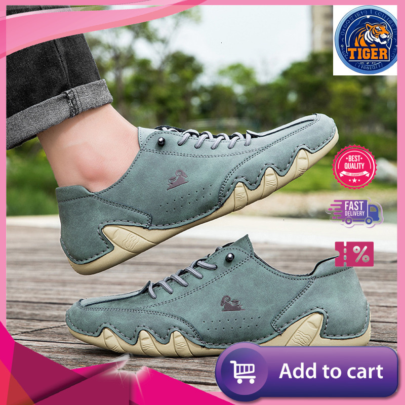 Ddmytiger Sneakers Men Shoes Casual Loafers Vulcanized Shoe Outdoor Lace Up Flats Soft Slip On Roman Comfort Tennis Zapatillas Hombre