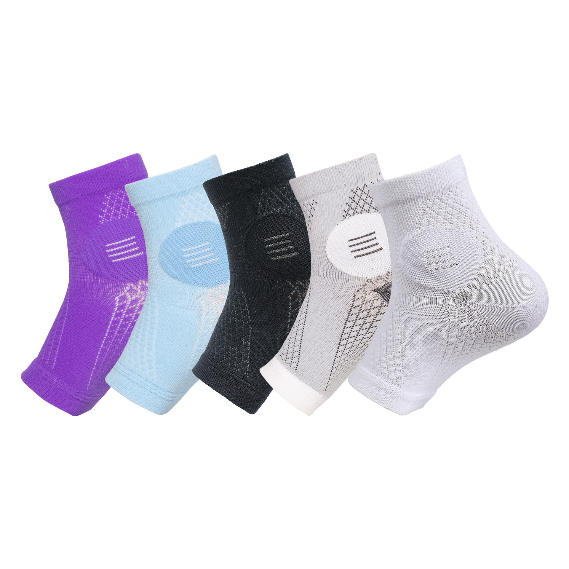 Designer Socks Sports Pressure Socks Ankle Protection Sock Covers Running Sweat Absorbing Breathable Exposed Toe Compression Socks Sports Socks