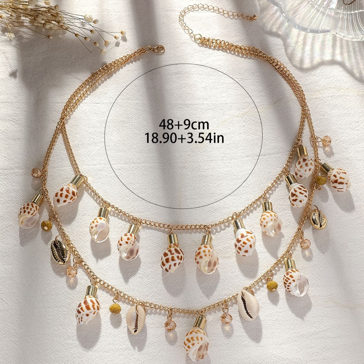 Crystal Chain Multi layer Alloy Necklace for Direct Sale Cross