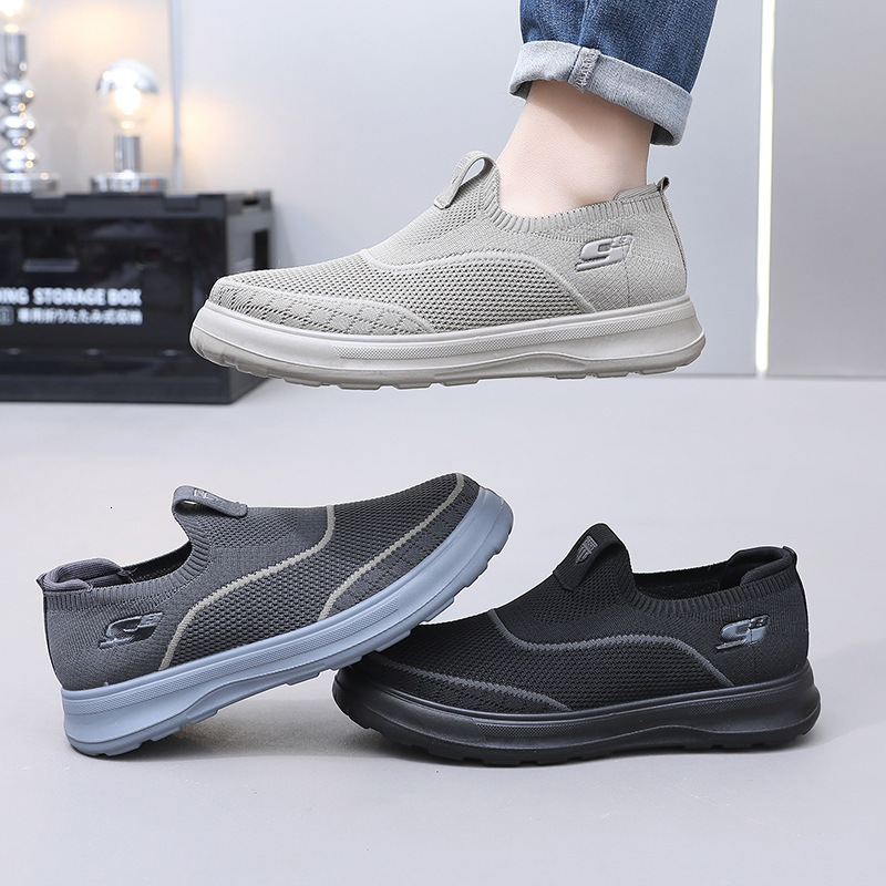 Spring And Autumn New Casual Soft Soled Wear Resistant Versatile One Step Casual Shoes Men S Dad S Shoes Ddmysaturn