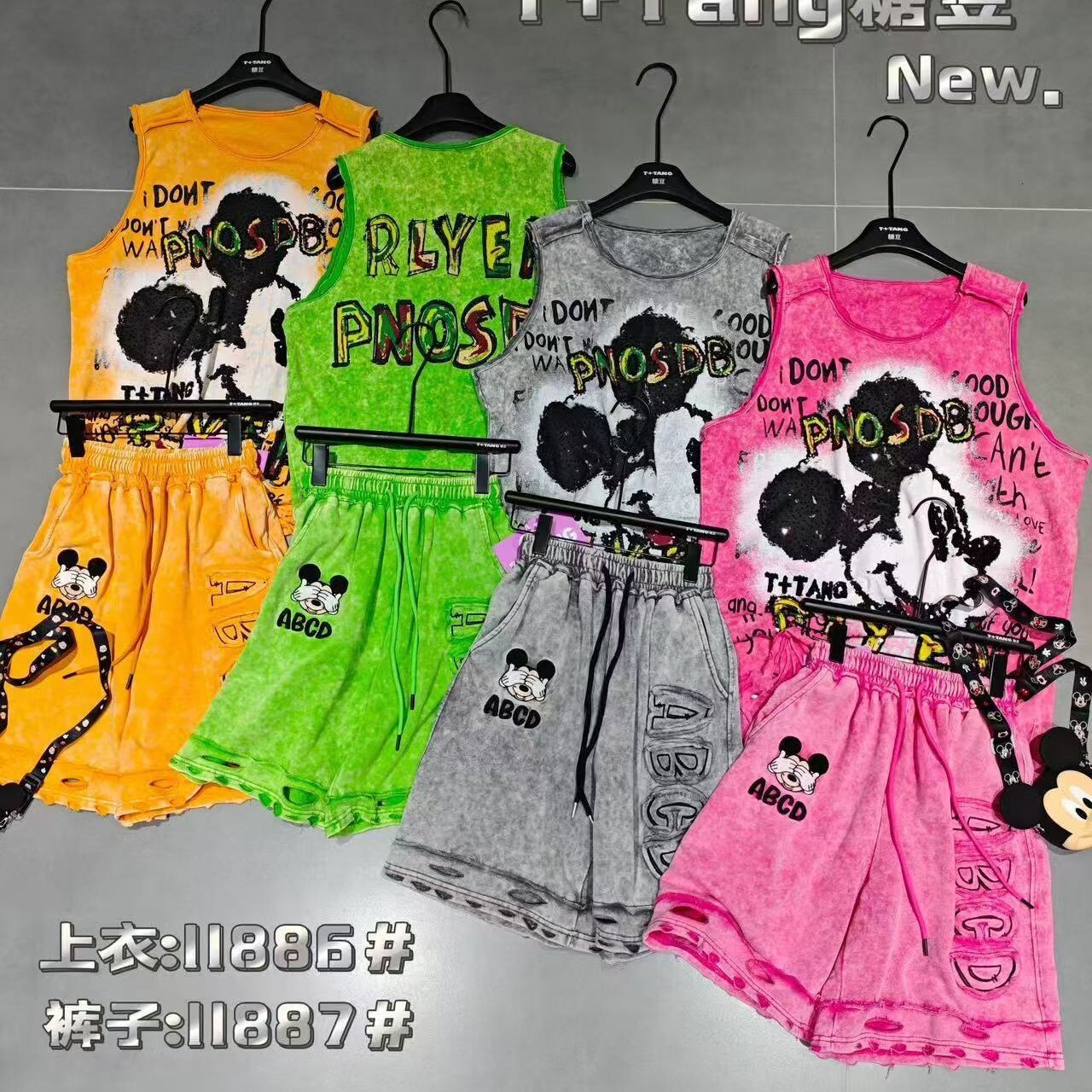 European casual sports suit womens 2025 new summer style fashionable short sleeved T-shirt long pants two-piece set