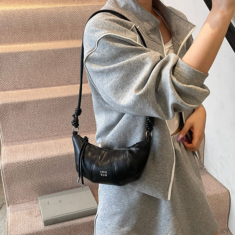 Fashion And Casual Women's Shoulder Bag 2025 Free Shipping Designer Bag New Spliced Vertical Stripe Letter Shopping Handbag Mini Shopping Bag