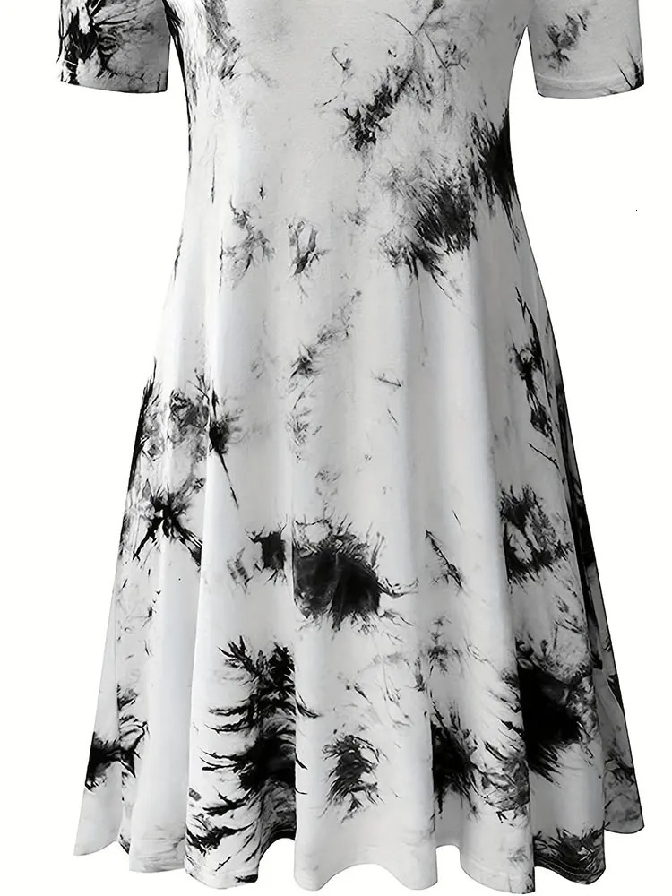 Womens Plus Size Dress Summer Chic Elegant Dress For Chubby Womens Fashion Dress 250509