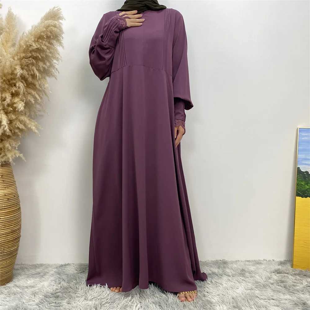 Muslim womens abaya Middle East Dubai abaya Turkish Islamic zipper dress Elegant dress for Arab women in Lent X250514