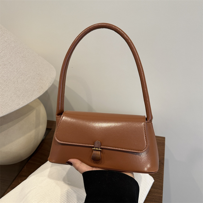 Small Luxury Bag Square For Women Spring 2025 New Fashionable Korean Underarm New Free Delivery Designer Bag Simple Handheld Commuter Bag