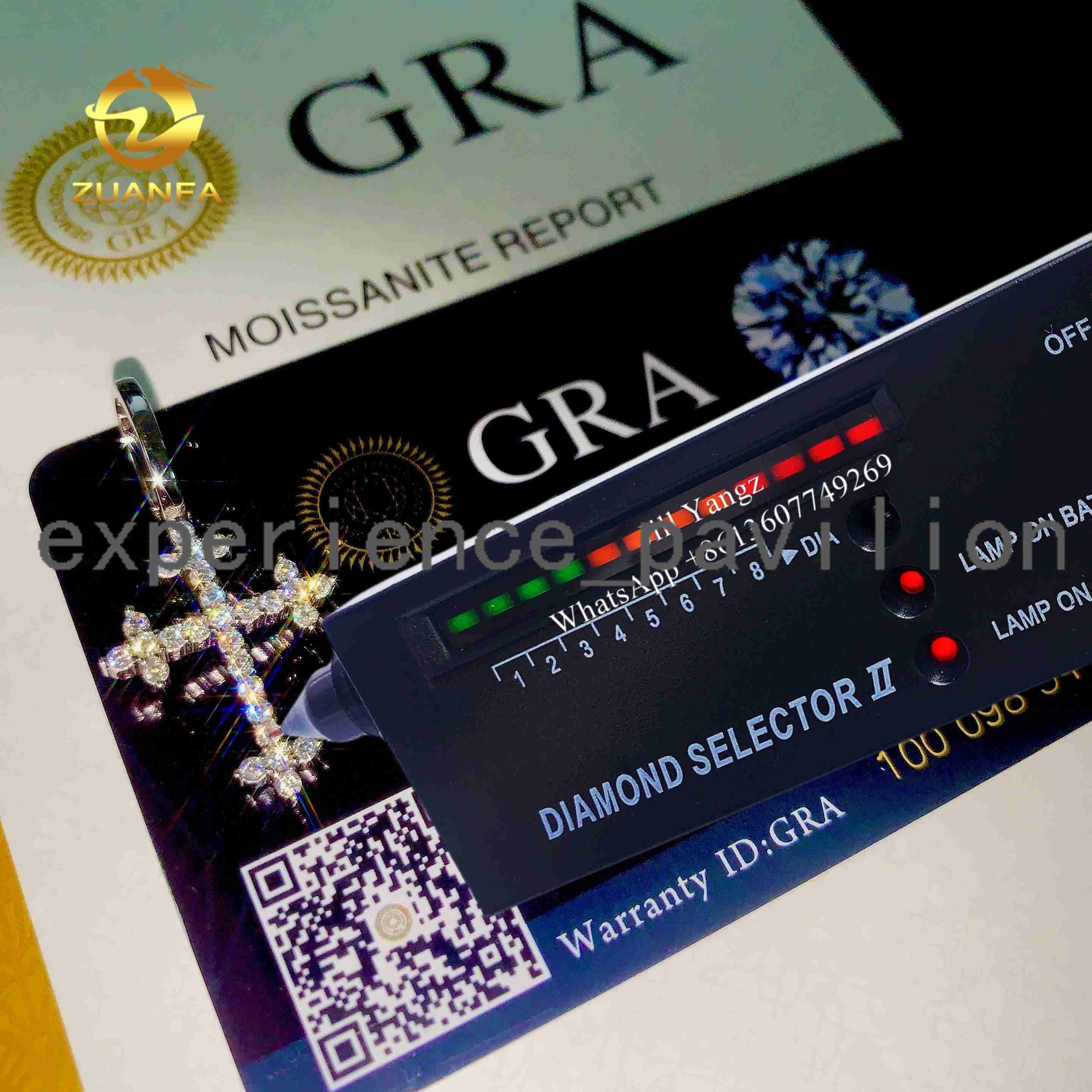 Ready Stocks Tiny Cross Pendant Religious Jewelry Moissanite Pendants Iced Out Diamonds Custom Moissanite Pendant