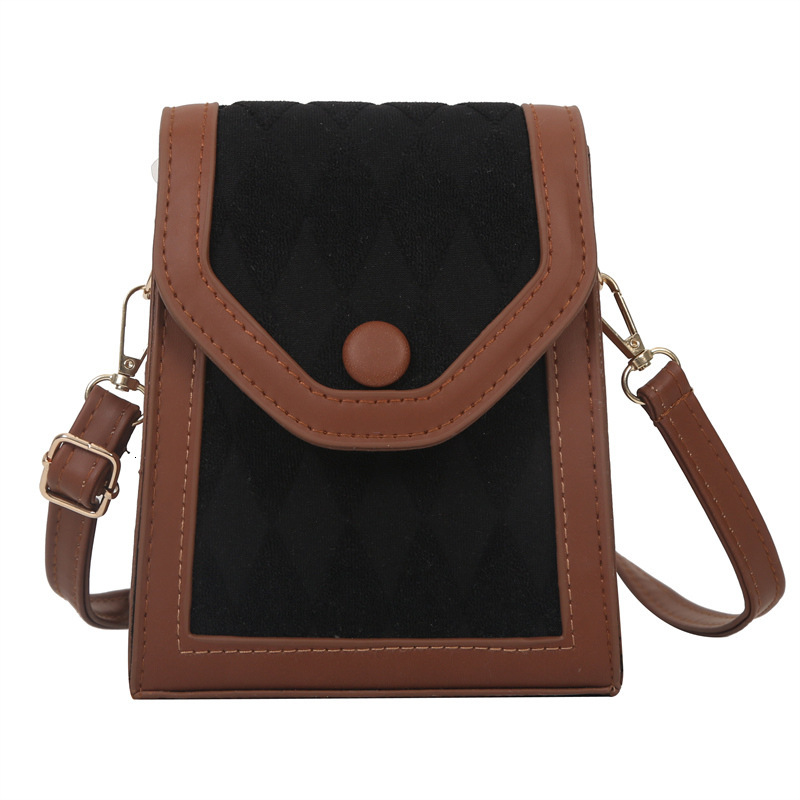Free Delivery Designer Bag Online Celebrity Patchwork Lingge Small In Early Spring 2025 New Fashion Single Shoulder Crossbody Textured Mobile Phone Fo