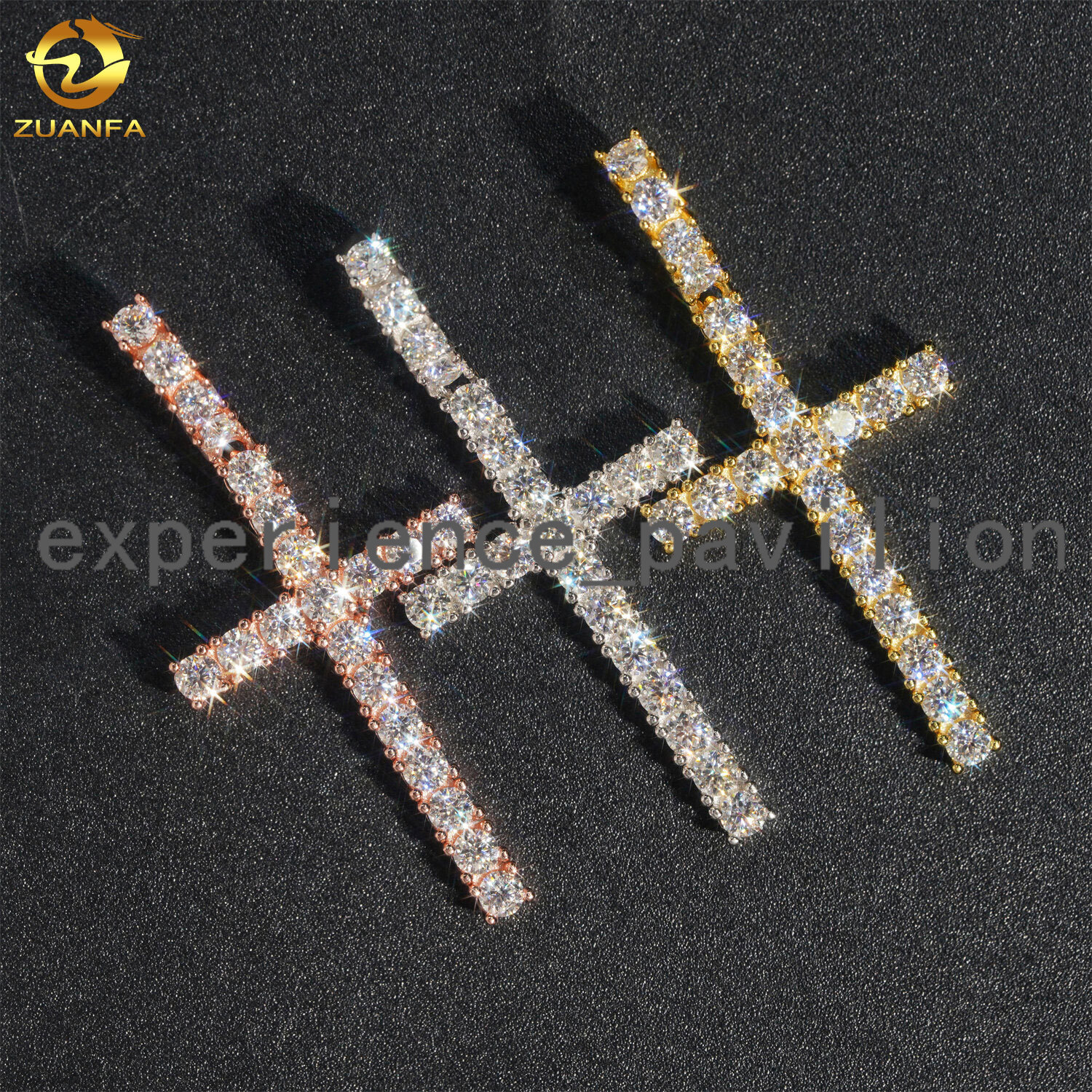 Read Shipping Hip Hop Jewelry Cross Vvs Moissanite Pendant Silver 925 Iced Out Moissanite Iced Out Cross Pendant With Chain