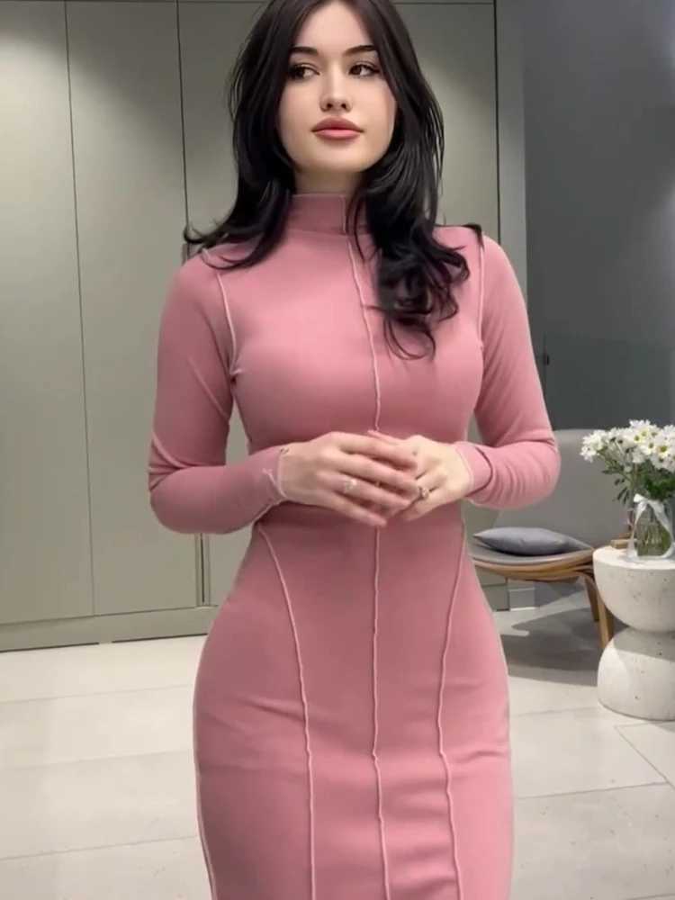 Eid Muslim Dress for Women Abaya Morocco Slim Fit Bodycon Inner Dress Ramadan Lace-up Abayas Islam Dubai Arab Long Robe 2024 X250514
